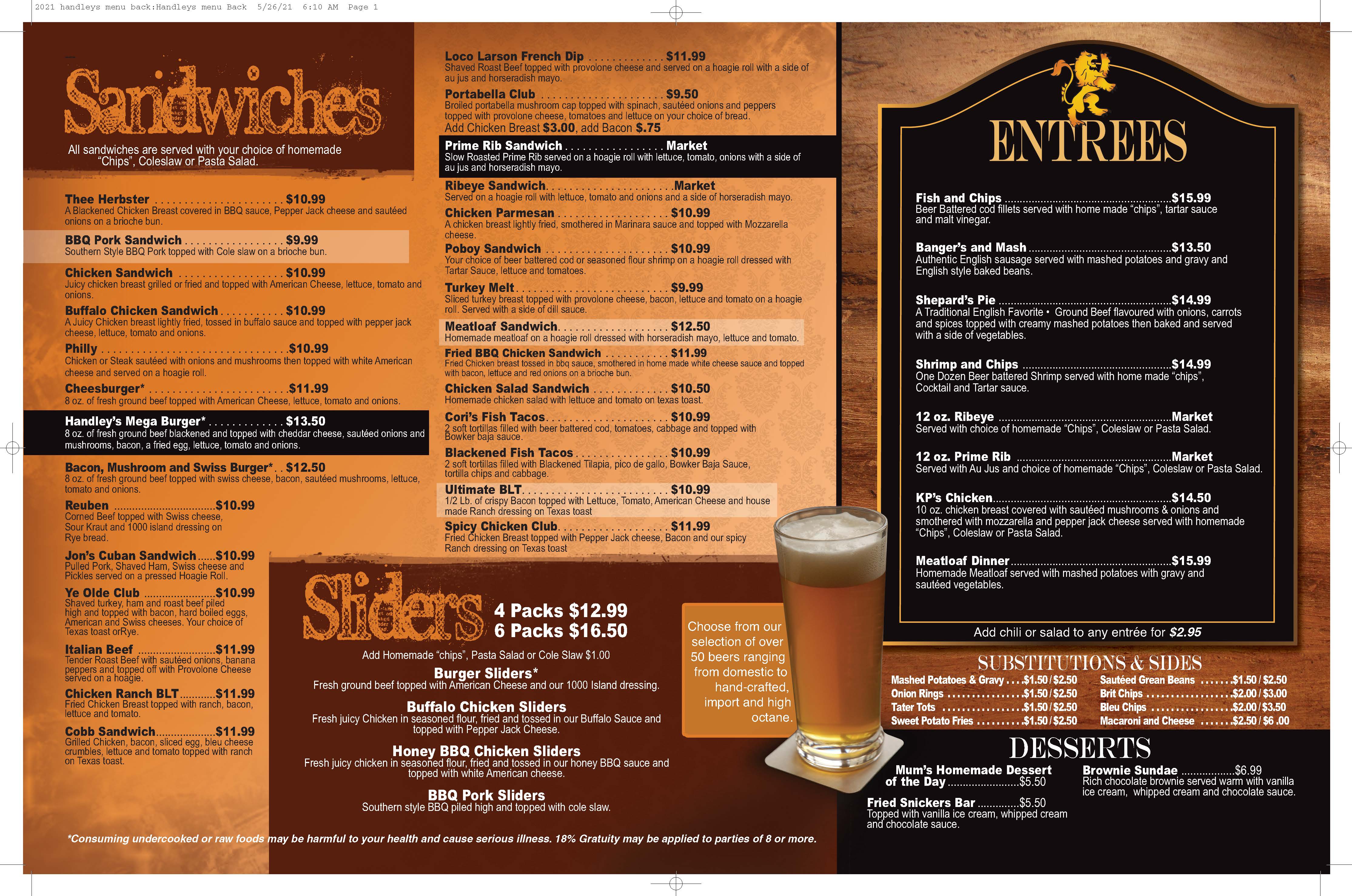 Handley's Pub & Grub